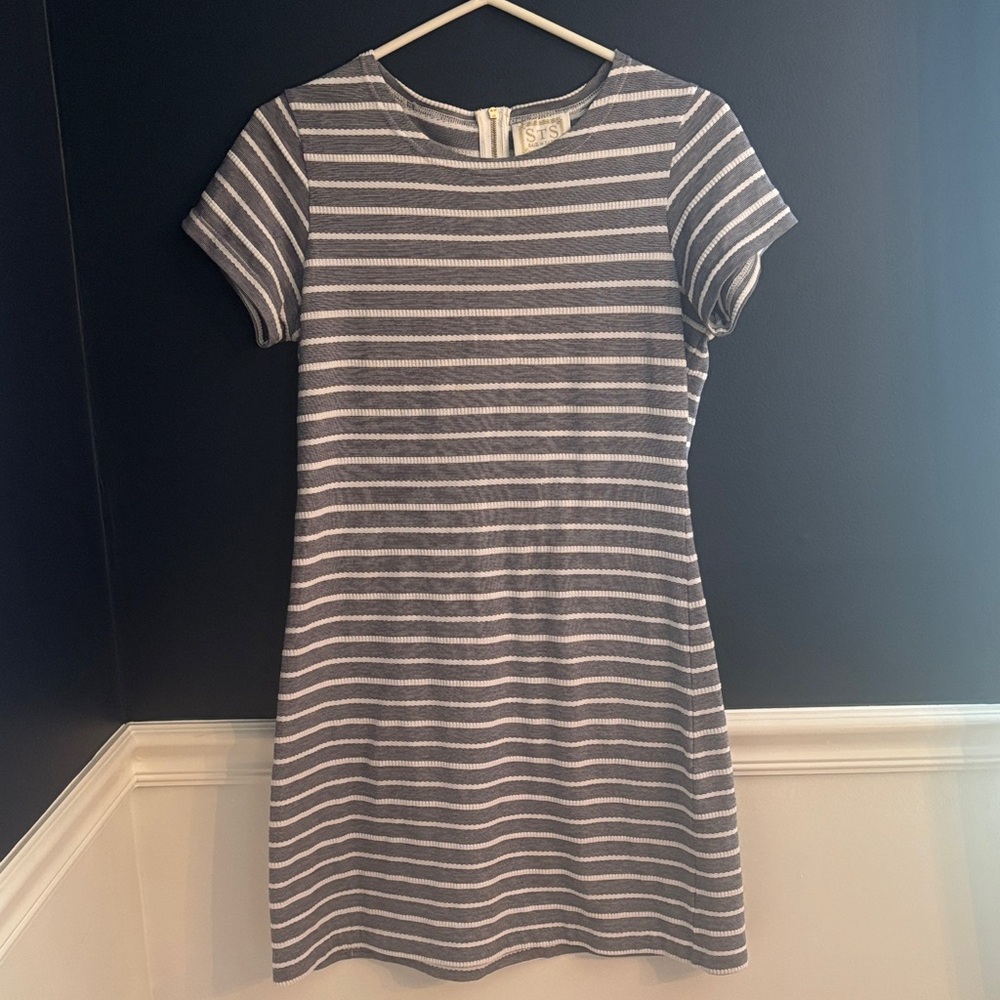 Sail to Sable nautical Striped Dress